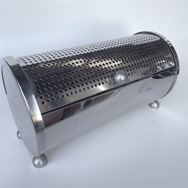 BREAD BOX, Chrome Perforated